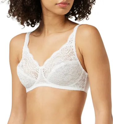 Produktbild von Triumph Amourette 300, Weiß, Wirefree, Muster, Weiblich, Blumenmuster, Rücken