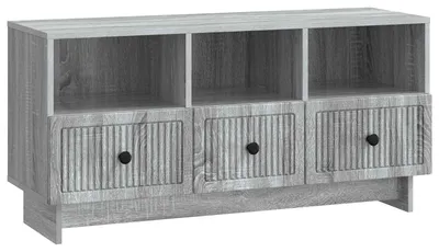 Produktbild von CLORIS TV-Schränk Graues Sonoma 102 x 34,5 x 50 cm Holzwerkstoff - TV-Schränke CC863