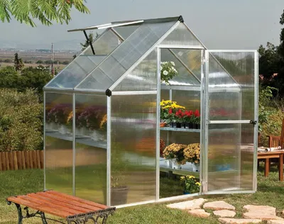 Image de Palram Mythos 6x4 serre, 1,85m x 1,25m
