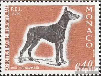 Produktbild von Briefmarken Monaco 1970 Mi 965 (kompl.Ausg.) gestempelt Hunde