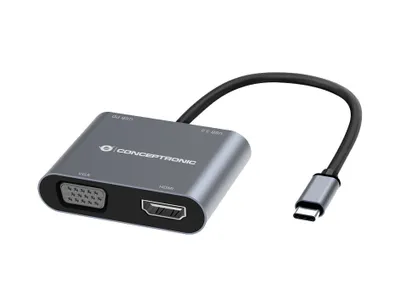 Image de Conceptronic DONN16G - Station d'accueil - USB-C 3.2 Gen 1