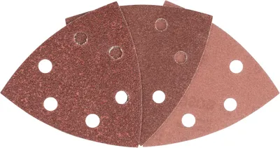 Produktbild von Bosch Schleifpapier Delta 6-teilig 93 mm K60 K120 K240