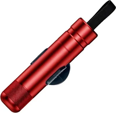 Produktbild von Kompakte Aluminium-Nothammer, rot, multifunktional