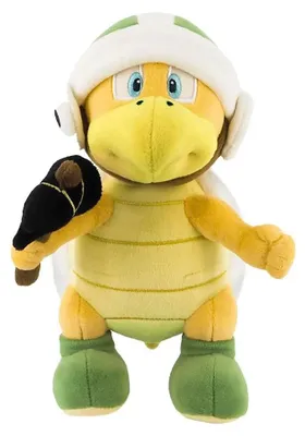 Produktbild von Super Mario Hammer Bros Teddybär Gelb  Gelb One Size