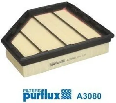 Produktbild von Luftfilter PURFLUX A3080 für BMW 5 Limousine (G30, F90) Filtereinsatz