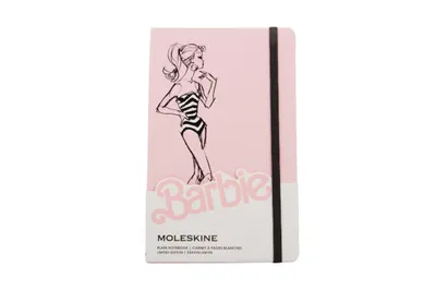 Immagine prodotto di Moleskine Barbie Costume da bagno Edizione limitata Taccuino grande a fogli bianchi