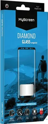 Produktbild von MyScreen DIAMOND GLASS edge3D Schwarz