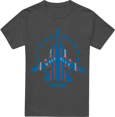 Obrázek produktu pro Top Gun - tričko "Maverick" pro muže/dámy Uni TV15259 (3XL) (Charcoal)