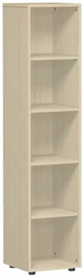 Produktbild von Geramöbel Regal mit Standfüßen, 400x400x1808, Ahorn, S-345001-A