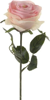 Produktbild von künstliche Rose SIMONE rosa H. 45cm D. 7cm Emerald