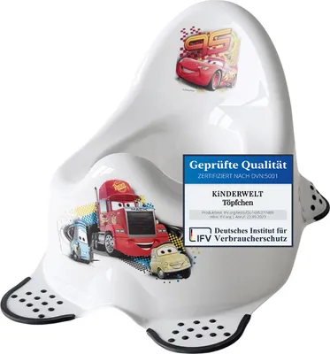 Produktbild von Töpfchen weiss für Babys und Kinder stabiler Babytopf mit Anti-Rutsch-Funktion