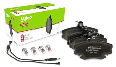 Image de Jeu de plaquettes de frein pour disques avant 18 mm VALEO, notamment pour RENAULT CLIO