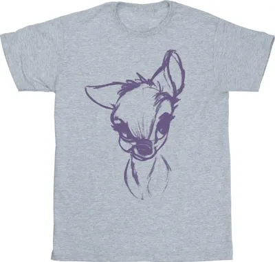 Produktbild von Disney - "Mood" T-Shirt für Damen BI18217 (M) (Grau)