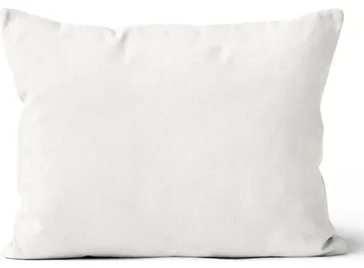 Imagen del producto de Funda de almohada de microfibra, 50x70 cm, color blanco