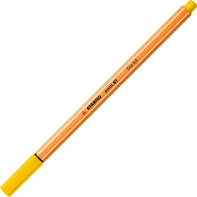Image de STABILO point 88 stylo fin Jaune 1 pièce(s)