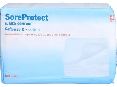 Obrázek produktu pro DR. JUNGHANS gázové obklady 10 x 20 cm 8násobné nesterilní, 100 obkladů