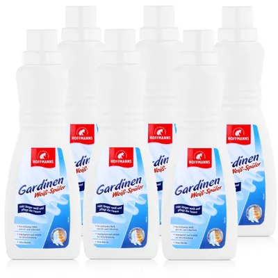 Produktbild von Hoffmanns Gardinen Weiß-Spüler 500ml - Ohne Bleiche (6er Pack)
