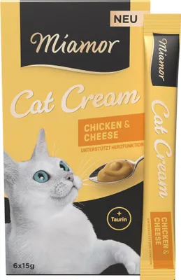 Image de Miamor Cream Chicken-Cheese 6x15gx2
