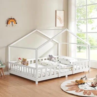 Imagen del producto de Cuna Silecomplaza modelo Treviolo, 120x200 cm, color blanco