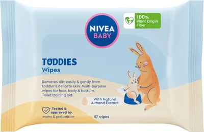 Produktbild von NIVEA BABY Toddies Feuchttcher 80571