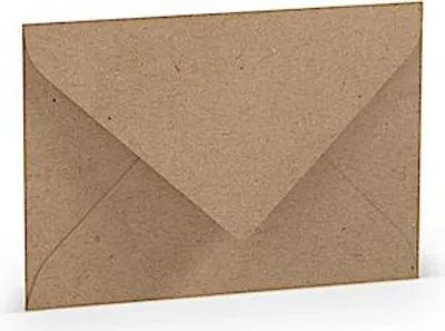 Produktbild von Rössler Papier Paperado-Briefumschlag B6 o.SF kraft - ein Stück