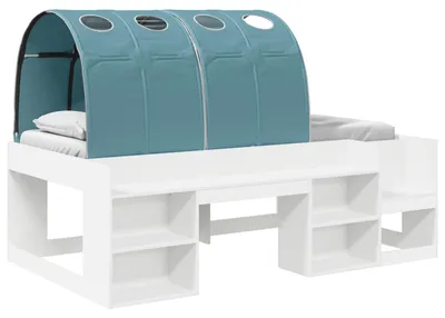 Imagen del producto de Estructura de Cama con Barandas de Cama 3 uds.