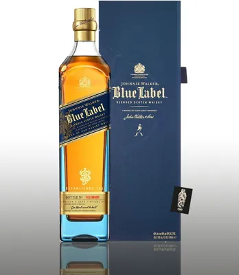 Produktbild von Johnnie Walker Blue Label 0,7l (40% vol.) Blended Scotch Whisky inkl. Geschenkbox (s. Bild)- [Enthält Sulfite]