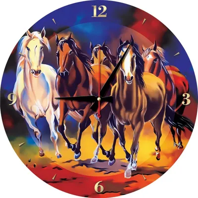 Produktbild von Art Puzzle Puzzle Uhr Pferde - Tiere Puzzle 570 Teile