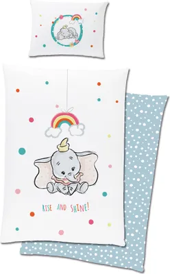 Immagine prodotto di Dumbo bambino / bambina Shine biancheria da letto Linon / Renforcé