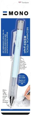 Produktbild von Druckbleistift Mono graph 0,5mm eisblau Blister