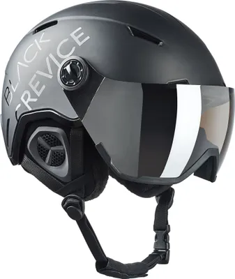 Produktbild von BLACK CREVICE - Ski-& Snowboardhelm - Modell: VAIL - Visor | Farbe: Schwarz | Größe: L (58-61 cm)