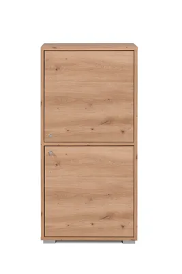Produktbild von Finori Fyn 20D Regal Weiß/Holzwerkstoff Artisan Oak