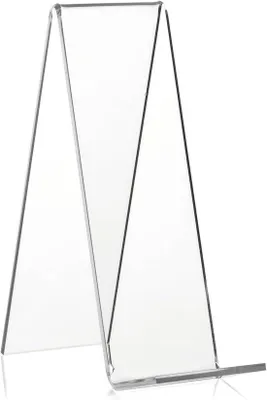 Produktbild von Famanu Bücherständer aus Plexiglas - transparent, 15 cm hoch