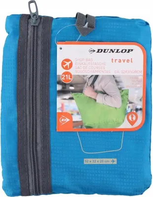 Obrázek produktu pro Dunlop - Skládací nákupní taška (modrá)