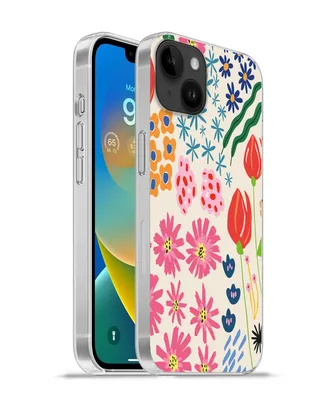 Produktbild von MuchoWow® Handyhülle Schutzhülle Hülle für Apple iPhone 14 Plus - Soft case Blumen - Gestaltung - Tulpe Silikon Softcase Handy Hülle - Abbildung