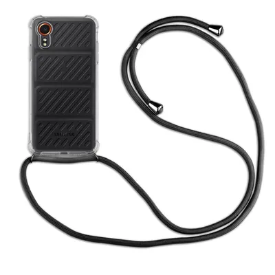 Produktbild von Handykette für Samsung Galaxy Xcover 7 Handyhülle mit Band Case Hülle mit Kordel Schwarz