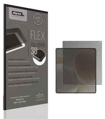 Image de Full Cover Privacy Film pour Motorola Razr Fold 2026 Innenseite Film de protection visuelle ecrán