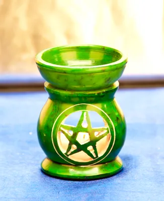 Obrázok produktu pre Aromatická lampa - Pentagram zelená