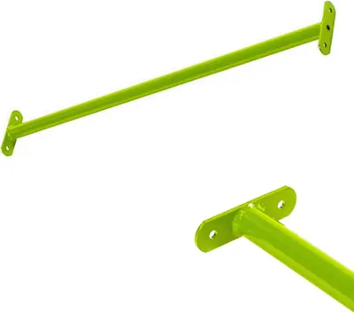 Produktbild von Metallstange für Gartenspielplatz 90 cm - hellgrün, Reckstange, Turnstange, Gymnastikstange
