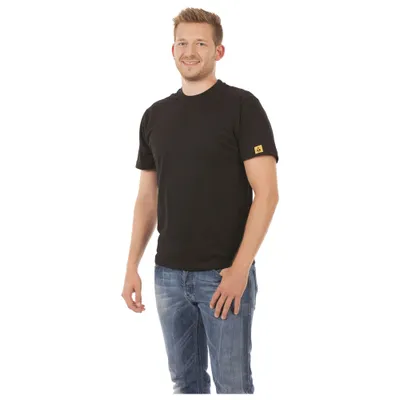 Produktbild von Warmbier ESD-T-Shirt, Größe M, Farbe schwarz 2659.T.M (ESD-Tshirt Polo)