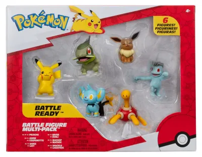 Obrázok produktu pre Jazwares Pokémon Multipack Battle Figure balenie 6 kusov