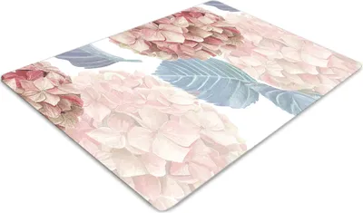 Obrázek produktu pro Ochranná rohož - Ochranná rohož na židli - Podlahová rohož - 120x90 cm - Hydrangea