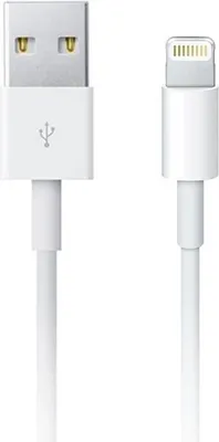 Image de Apple MD818ZM/A, 1 m, Lightning, USB A, mâle, blanc