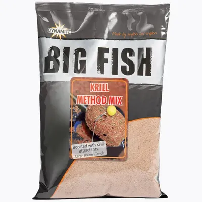 Immagine prodotto di Dynamite Baits Big Fish Krill Method Mix1.8kg esche a terra