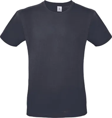 Produktbild von B&C TU01T | Herren T-Shirt E150 / -100  - Farbe: Light Navy - Größe: L