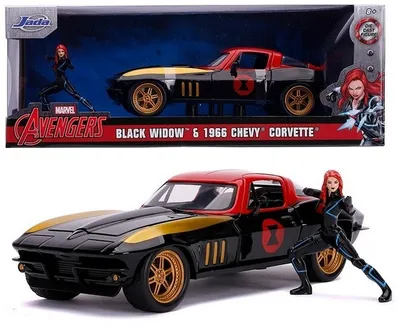 Obrázek produktu pro Jada Marvel Avengers Corvette 1966 Chevy 1:24