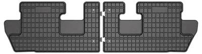 Productafbeelding van Rubbermatten, compatibel met de JAC JS8 Pro, duurzaam en flexibel ontwerp, zwart