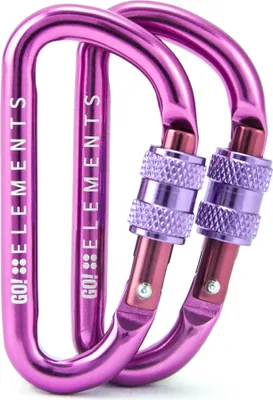 Produktbild von Karabiner Micro 6 MAGIC 2er Pack - Schlüsselanhänger & Karabinerhaken klein