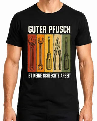 Imagen del producto de "Un trabajo mal hecho no es un mal trabajo" - Camiseta de hombre, color , talla M. (Estilo sarcástico)