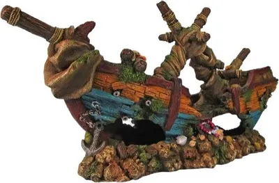 Produktbild von Orbit Aquariendeko Schiffswrack 26 x 53 x 14 cm